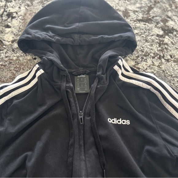 ADIDAS Women’s Essentials Three Stripes Hoodie - Picture 5 of 6